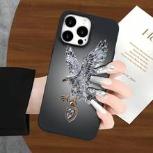 Fundas y carcasas protectoras para teléfono con diseño de murciélago negro y orificios grandes. Compatibles con phone 16 Pro Max, 16, 15 Pro, 14, 14 Plus/14 Pro Max, 13, 13 Pro, 12 Pro, 11/11 Pro y la serie Pro. Regalos para cumpleaños y festividades - Negro - Ver 7