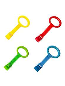 婴儿拉起环 婴儿床站立辅助环 婴儿床健身环 运动技能开发 婴儿床拉环 幼儿行走训练工具 适合6-18个月宝宝