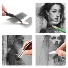 1P Piece Of Charcoal Powder Sketch Willow Charcoal Powder, Quick Spread Powder,Art Students And Art Exam Sketching Charcoal Powder,Lightweight And Multifunctional Art Supplies,Exclusively For Art Students And Art Exam Sketching