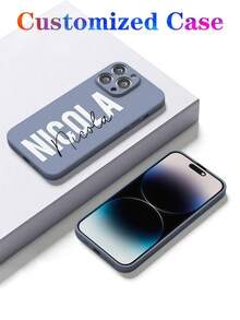 1pc Customized TPU Shockproof Phone Case, Compatible With Apple 16/15/14/13 Plus Pro Max Pro, OPPO, Redmi, VIVO, Customizable With Personal Photos, Cartoons, Game Characters, Celebrities, Ideal As Christmas/Thanksgiving/Halloween/Valentine's Day/Easter Gift For Boyfriend/Girlfriend/Family/Friends