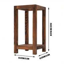 Đèn lồng gỗ mộc mạc làm vật trang trí trung tâm - Trang trí bàn tiệc cưới phong cách nhà nông trang nhã, giá đỡ nến chắc chắn, phù hợp cho các sự kiện theo phong cách đồng quê và trang trí nhà cửa. - Nhiều màu - Xem 3