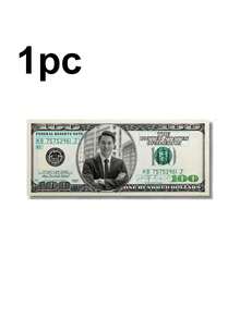 Customized Photo & Text Novelty Prop $100 Bill, Fake Banknote, Personalized Gag Gift, Funny Souvenir For Him, Birthday Party Prop. Note: This Is A Novelty Prop Only, Not Real Currency And Has No Monetary Value. ,For Family - Multicolor - View 11