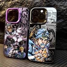 Anime Jojos Bizarres Adventures Phone Case For IPhone 17 16e 16 15 14 13 12 11 Mini Pro Max X XR XSMAX 8 7 Air Plus Back Cover - CYB-265CY2404h1 - 查看 1