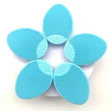 1pc Silicone Face Cleansing Brush & Exfoliating Cream, For Deep Cleansing, Soft Bristles, Blackhead & Acne Pore Care, Silicone Face & Hair Brush, Comfortable & Soft, Massages Scalp, Cleans Dirt, Baby-Grade Material, Skin Care, Beauty, Pore Brush, Face Scrubber, Face Wash, Face Cleanser - Multicolor - View 20