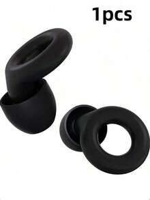 1 Pair Electroplated Ear Plugs, Silicone Material, Concert Earplugs, High-Fidelity Hearing Protection Noise-Proof, Suitable For Work And Noise Sensitive, Comes With Storage Case + 4 Pairs Of X, S, M, L Noise-Proof Earplugs