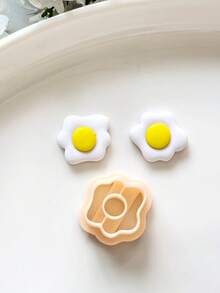1/2/8pcs Food Shaped Clay Cutters, Suitable For Jewelry Making, Polymer Clay Baking Cutters, Egg Shaped Clay Tools, Jewelry Making Set - Clay Cutter - View 10