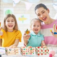 Mini Rustic Wooden Box, Unfinished Craft Wooden Box, Suitable For: DIY, Craft Supplies, Pirate Party Gifts, Wedding Decorations, Gift Boxes - Can Be Customized With Paint, Stains, Varnish - Ideal For Treasure Hunts And Themed Events, Treasure Chests, Themed Event Supplies, Kitchen, Office, Bedroom, Closet, Classic Wooden Appearance, Sturdy Structure, Craft Enthusiasts, Multi-Purpose Storage And Decor Box