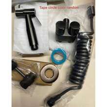 1pc Toilet Spray Gun Companion One In Two Out Function Outlet Angle Valve Toilet Woman Washing Machine Booster Spray Gun Household Angle Valve Flusher