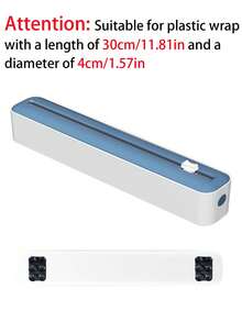  1 Máy phân phối màng bọc thực phẩm 2 trong 1 cho nhà bếp, Giá cắt túi tươi, Máy phân phối màng bọc đa năng có dao cắt, Có dao cắt, Máy phân phối màng bọc thực phẩm có dao cắt trượt, Máy cắt màng bọc thực phẩm từ tính có thể nạp lại, Máy phân phối màng bọc thực phẩm cho nhà bếp, Dụng cụ nhà bếp nhỏ, Thích hợp cho màng bọc thực phẩm, Giấy bạc, Giấy nướng, v.v. Thích hợp cho sử dụng hàng ngày - Nhiều màu - Xem 17