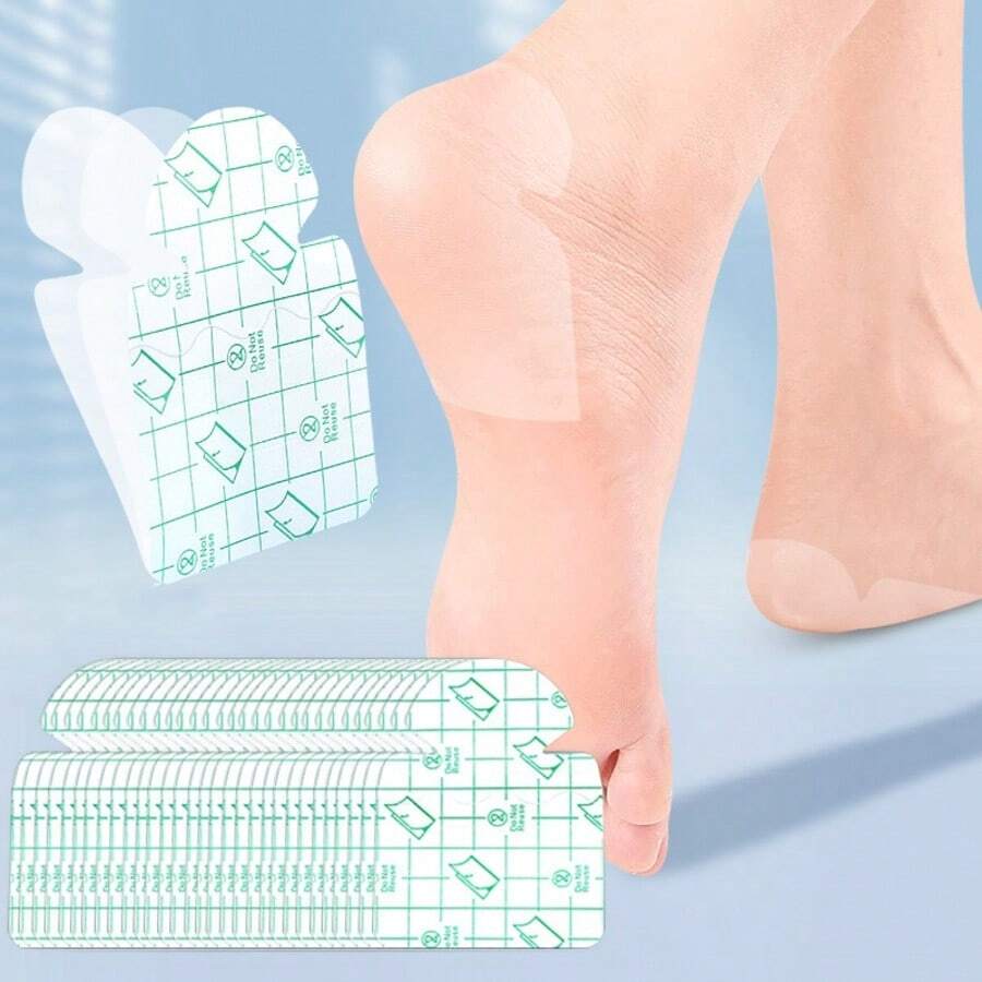 30 Stücke selbstklebende unsichtbare Fersenschutz-Aufkleber, wasserdicht, verschleißfest, Fersenschutz-Pads, transparente dünne Absatzaufkleber für hohe Absätze zum Verhindern von Abrieb, zur Feuchtigkeitsversorgung, Fußsohle, Fersenschutz, Fersenschutz-Abdeckungen