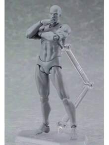 1 件 PVC 艺术人偶，精致的 BJD 身体，苗条的肌肉男/女收藏娃娃 - 动漫爱好者的理想选择，模特姿势 | 艺术表达 | 复杂的铰接结构，动漫角色 - 彩色 - 查看 7