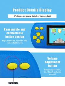 1pc Handheld Game Console With 218 Built-In Old-Fashioned Childhood Memory Games 2.2-Inch Electronic Color Screen Small Portable Nostalgic PSP Mini Retro Handheld