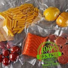 5-Roll Vacuum Sealed Roll Bag, Suitable For Kitchen Food Packaging And Storage. Suitable For Kitchen, Restaurant, And Outdoor Food Preservation Bags. Kitchen Refrigerator Refrigeration Bag, Kitchen Storage Accessories, Halloween And Christmas Gifts, Gift Bags - (12+15+20+25+28)*3m - View 10