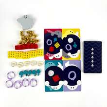 Board Game:QUICKITY PICKITY+Kobayakawa+MOON ADVENTURE+DroPolter: Perfect For 2-6 Players, Family Nights ,Travel Game,Team Events & Birthday Gifts (20-40 Mins) - Multicolor - View 11