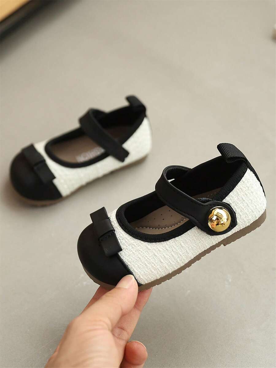 Korean Style Girls' Leather Shoes, New Autumn Kids Princess Shoes, Toddler Loafers For Little Girls