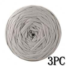 1/3 Pcs T-Shirt Yarn, Woven Fabric Knitted Yarn, Used For Crocheting And Knitting Bags, Cushions, Dolls, Handicraft Crochet Projects - Multicolor - View 125