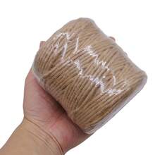 4mm 100M/Roll Hemp Twine Cord Bulk Spool - Jute Cord Twine For Christmas Party Favors, Home Decoration Projects, Gift Packaging & Carnival Garland - Multicolor - View 3
