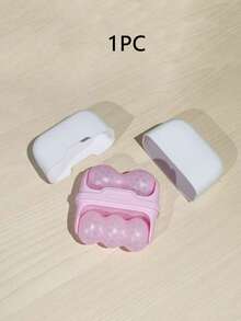 Dual Head Ice Roller And Compressor - Manual Face And Head Massager With Cooling To Relax Muscle Tension, No Batteries Required, Light Brown Color Treatment Tool, Face Ice Roller, Skincare Daily Use Enhancer, Ergonomic Design, Construction For Home, Christmas Gift, Back To School Season Gift, Valentine's Day Gift