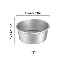 قالب كيك بشكل دائري أداة خبز لصنع الكيك DIY، قالب غير لاصق للموس لحلويات لذيذة للخبازين المنزليين والهدايا