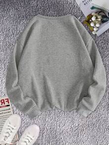 Sudadera Gráfica de Esquí para Mujer - Jersey de Invierno sin Elasticidad con Texto SKI, Ropa Roja para Clima Frío para Esquiar, Snowboard, Outfits Casuales - Suéter Cómodo de Cuello Redondo para Atletas y Amantes del Deporte Femenino, Equipo de Esquí, Ropa de Snowboard, Top con Patrón Geométrico, Tejido Duradero, Ropa de Esquí, Diseño, Material Cálido, Esquiadoras, Gruesa - Oscuro - Ver 6