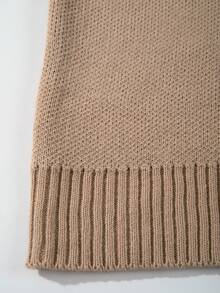 Áo len nam Andreilee dáng rộng, chất liệu nhẹ, cổ tròn, in họa tiết, thích hợp cho mùa xuân, thu và đông. - màu nâu - Xem 8