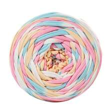 1/3 Pcs T-Shirt Yarn, Woven Fabric Knitted Yarn, Used For Crocheting And Knitting Bags, Cushions, Dolls, Handicraft Crochet Projects - Multicolor - View 160