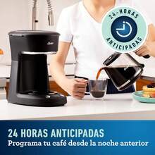 Oster 12-Cup Coffee Maker, Black, Programmable System With Digital Clock - 22prof. x 17,1an. x 25,8alt. 厘米 - 查看 8