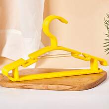 10/20 件儿童衣架，10.63 英寸小号塑料童装挂钩，耐用防滑衣架，儿童衣架，婴儿衣架，塑料婴儿衣架，超耐用儿童衣架，幼儿衣架，婴儿托儿所衣物收纳 - 彩色 - 查看 16