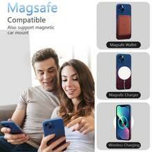 适用于 17 Pro Max、17 Pro、17 Air 的时尚渐变硅胶磨砂磁吸手机壳，也兼容 17、16、15、14、13、12、11 Pro Max Plus、16E，以及三星 A56、A55、A16、A17、S25FE、S25 Ultra，圣诞节和冬季礼物 - 藍紅色 - 查看 5