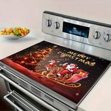 1 pieza Cubierta superior de horno. La alfombra de mesa de barro de diatomeas es adecuada para cocina eléctrica, estufa, fregadero, secado rápido, drenaje de cocina y decoración navideña de cocina. - Multicolor - Ver 7