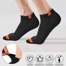 12 PARES Calcetas Para Hombre, Calcetas Deportivas Antiolor y Absorbentes De Sudor, Calcetine Algodón Transpirable para Hombre Adecuadas Para Running, Ciclismo, Gimnasio, Salidas Diarias - 1 - Ver 5