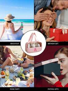 1 túi đựng đồ vệ sinh cá nhân đa năng bằng PVC, túi đựng mỹ phẩm PVC trong suốt, túi trang điểm dung tích lớn, túi trang điểm tự thiết kế chữ cái, túi đựng đồ du lịch chống thấm nước, túi đựng mỹ phẩm du lịch tối giản với nhãn dán chữ cái, thích hợp đựng mỹ phẩm, nước hoa, đi biển, trường học, phòng tắm, lễ hội, Ngày của Mẹ, Giáng sinh, món quà tuyệt vời cho mẹ, gia đình, bạn bè, túi đựng đồ vệ sinh cá nhân du lịch unisex, túi trang điểm phòng tắm. - Nhiều màu - Xem 9