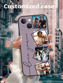 1 ốp lưng điện thoại TPU chống sốc tùy chỉnh, tương thích với Apple 16/15/14/13 Plus Pro Max Pro/OPPO/Redmi/, có thể tùy chỉnh với ảnh cá nhân, hoạt hình, nhân vật game, người nổi tiếng. Lý tưởng làm quà tặng Giáng sinh/Lễ Tạ ơn/Halloween/Ngày lễ tình nhân/Lễ Phục sinh cho bạn trai/bạn gái/gia đình/bạn bè. - màu đen - Xem 4