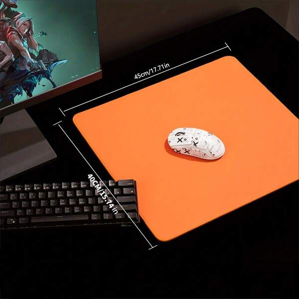 Extra Large Gaming Mouse Pad, 50% Bigger & Thicker, Professional Gaming Precision Positioning Mouse Pad, 450*400mm Rubber Base & Microfiber Surface, 5mm Ultra-Thick Rubber Base With Full Hand Feel, Anti-Slip, Suitable For All Mice, Specially Recommended For FPS ESports Gaming