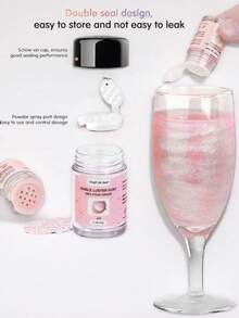 1/2pcs Edible Lustrous Glitter Powder Cake Decorating Kit, 10 Colors Drink Powder Dust, Cake Decorations, Glitter Set, Sprinkle For Cookies, Cupcakes, Chocolates And Parties, 15g/Bottle - Multicolor - View 9