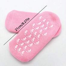 1 Pair Moisturizing Foot Mask , For Essential Oils, For Dry & Cracked Feet Care, Gel Heel Leg Warmers For Foot Moisturizing, Foot Care Socks,Home Anti Slip Socks