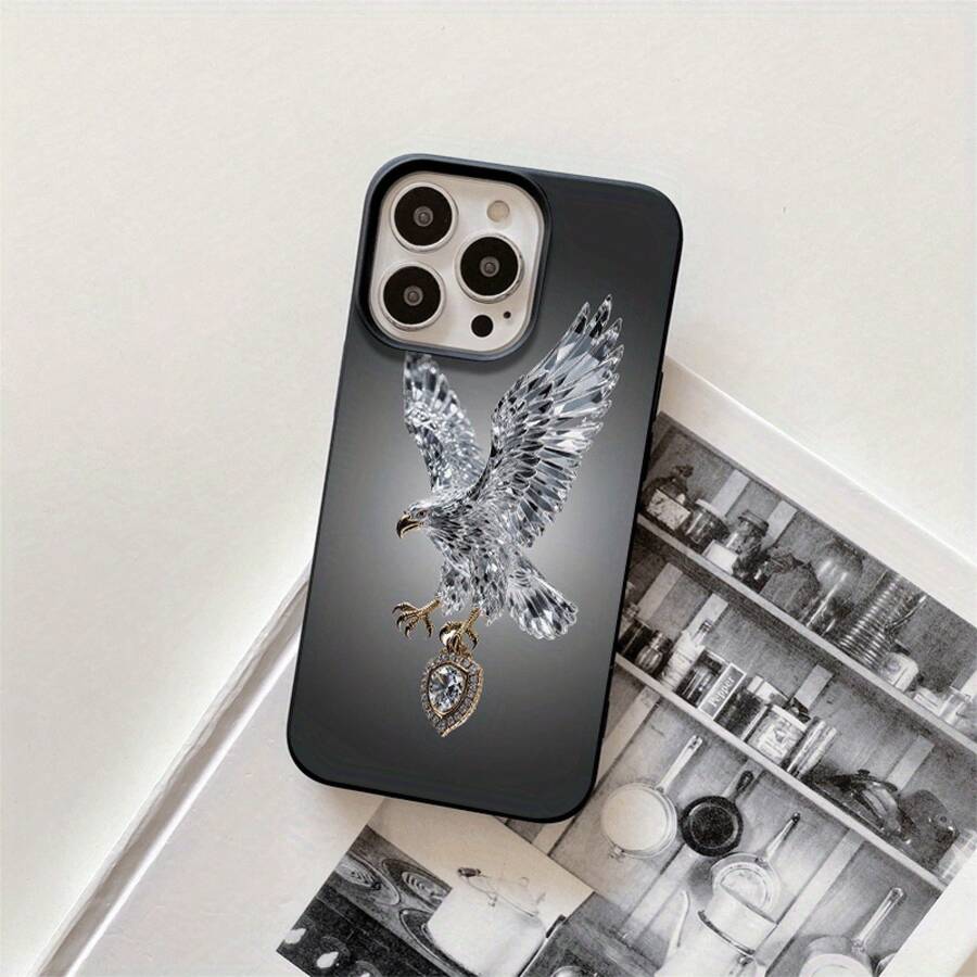 Fundas y carcasas protectoras para teléfono con diseño de murciélago negro y orificios grandes. Compatibles con phone 16 Pro Max, 16, 15 Pro, 14, 14 Plus/14 Pro Max, 13, 13 Pro, 12 Pro, 11/11 Pro y la serie Pro. Regalos para cumpleaños y festividades - Negro - Ver 1