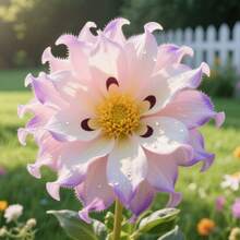 100 Dumbo Octopus Flower Seeds Rare Non-GMO Exotic Rare Precious Annual Green All Season Hardy Suitable For Christmas Valentine's Day Easter Thanksgiving Holiday Flowers Suitable For DIY Gardens Home Gardens Flower Pots And Patios Ideal Gardening Gifts Garden Flowers Home Trees Room Decorations DIY Gardens Home Gardens Garden Patios Ideal For Their Petals Are Peachy Pink Gradient Velvet Textured Flower Centers Passion Flower-Like Delicate