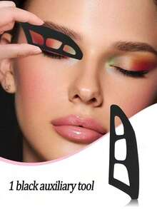 6/3/2/1 件套眼妆辅助工具，眼影印章模板，眼影助手，眼影工具和化妆刷，1 支眼影刷，眼妆工具，美容工具，新手眼妆助手，眼妆美容工具，适合初学者的平价美容工具，圣诞礼物，化妆品，化妆工具，价格实惠，礼物，女士礼物，圣诞礼物