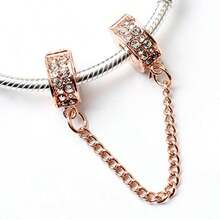 1Pc Fashion Women's DIY Beaded Bracelet Accessories Safety Chain Series Suitable For Daily Wear