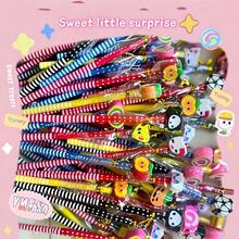 15/30 buc + 1 ascuțitoare, creioane din lemn HB de culoare aleatorie cu radiere - design creativ în formă de animal colorat, radiere înlocuibile, material din lemn natural potrivit pentru școală, birou și rechizite de artă