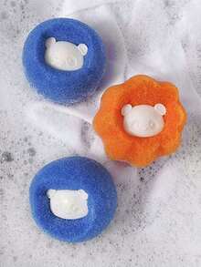 10 件/套洗衣机宠物毛发去除器，可重复使用烘干球，减少皱纹，节省洗衣机免费烘干时间 - 彩色 - 查看 8