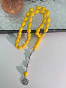 1pc 45pcs 10cm Acrylic Prayer Beads Misbaha, Faux Amber - Multicolor - View 22