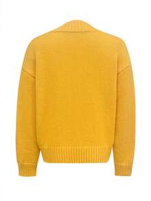 2025 Autumn/Winter New Casual Fashion Retro Chic Cable Women's Winter Sweater Knit Pullover Women Knitted Sweater Casual Basic Going Out Outfits Halloween Clothes Christmas Clothes New Year Outfits Fall Winter Clothes