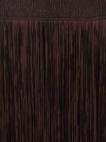 Sedessea 女士时尚度假风休闲流苏修身连衣裙，秋季优雅 - 咖啡 - 查看 9