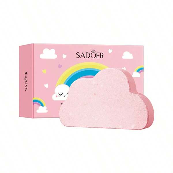 Rainbow Clouds 100 Grams Bath Salt - Deep Cleansing And Aromatherapy Soak For Stress Relief, Colorful Bubbles Bath Salt