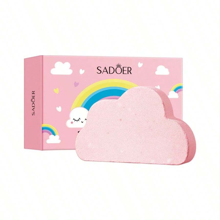 Rainbow Clouds 100 Grams Bath Salt - Deep Cleansing And Aromatherapy Soak For Stress Relief, Colorful Bubbles Bath Salt - Multicolor - View 1