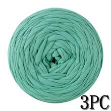 1/3 Pcs T-Shirt Yarn, Woven Fabric Knitted Yarn, Used For Crocheting And Knitting Bags, Cushions, Dolls, Handicraft Crochet Projects - Multicolor - View 142