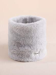 1 件儿童冬季羊毛围巾颈部保暖器（男孩和女孩适用） - 純色圍脖 - 查看 16