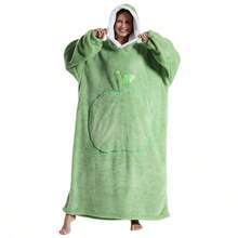 Oversized Blanket Hoodie, Hooded Blanket For Women, Solid Color Ultra Soft Warm Wearable Blanket Sweatshirt Women Men Adult, Gift For Ladies - Multicolor - View 11